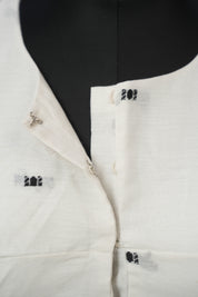 White Cotton Blouse - SRWCB04