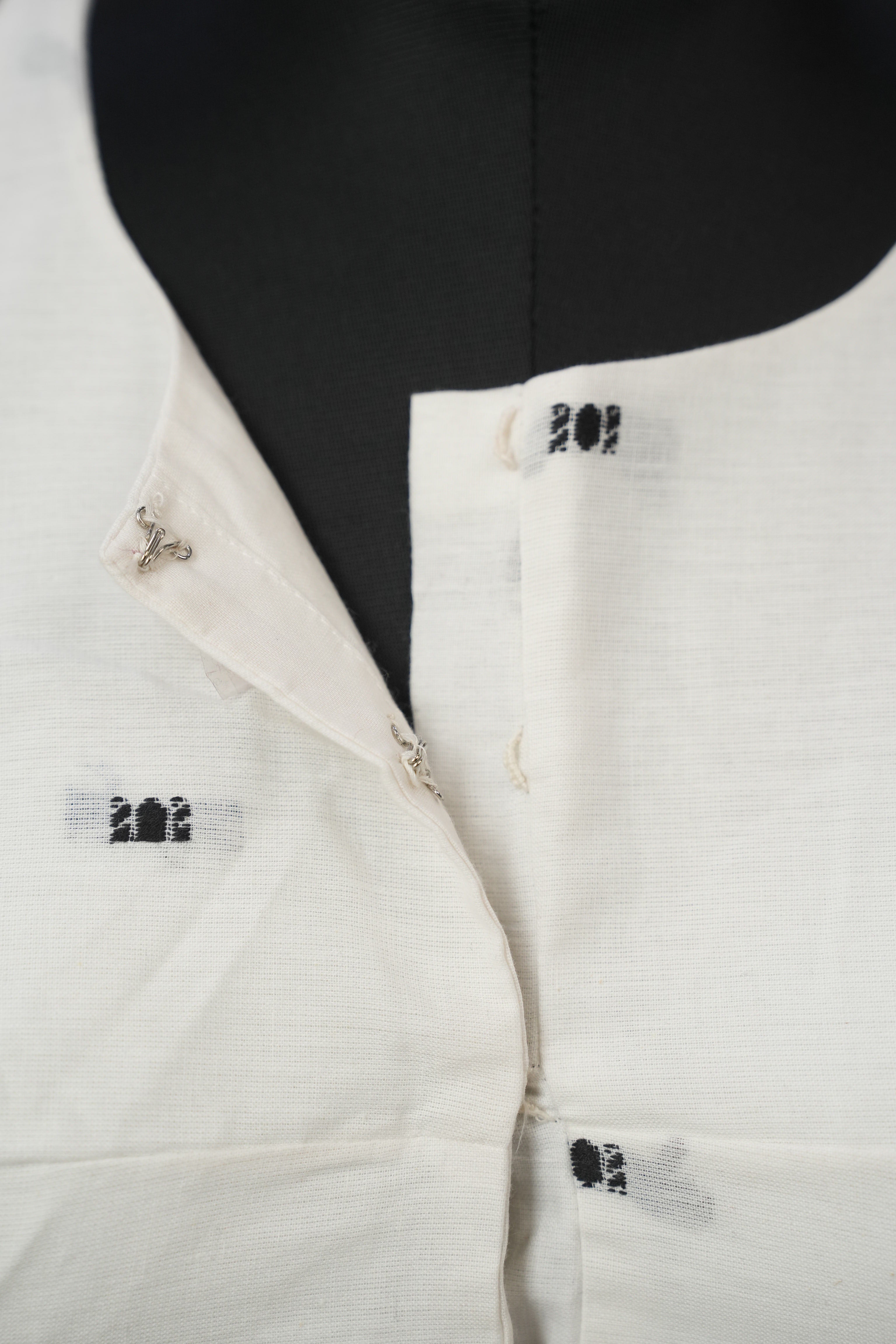 White Cotton Blouse - SRWCB04