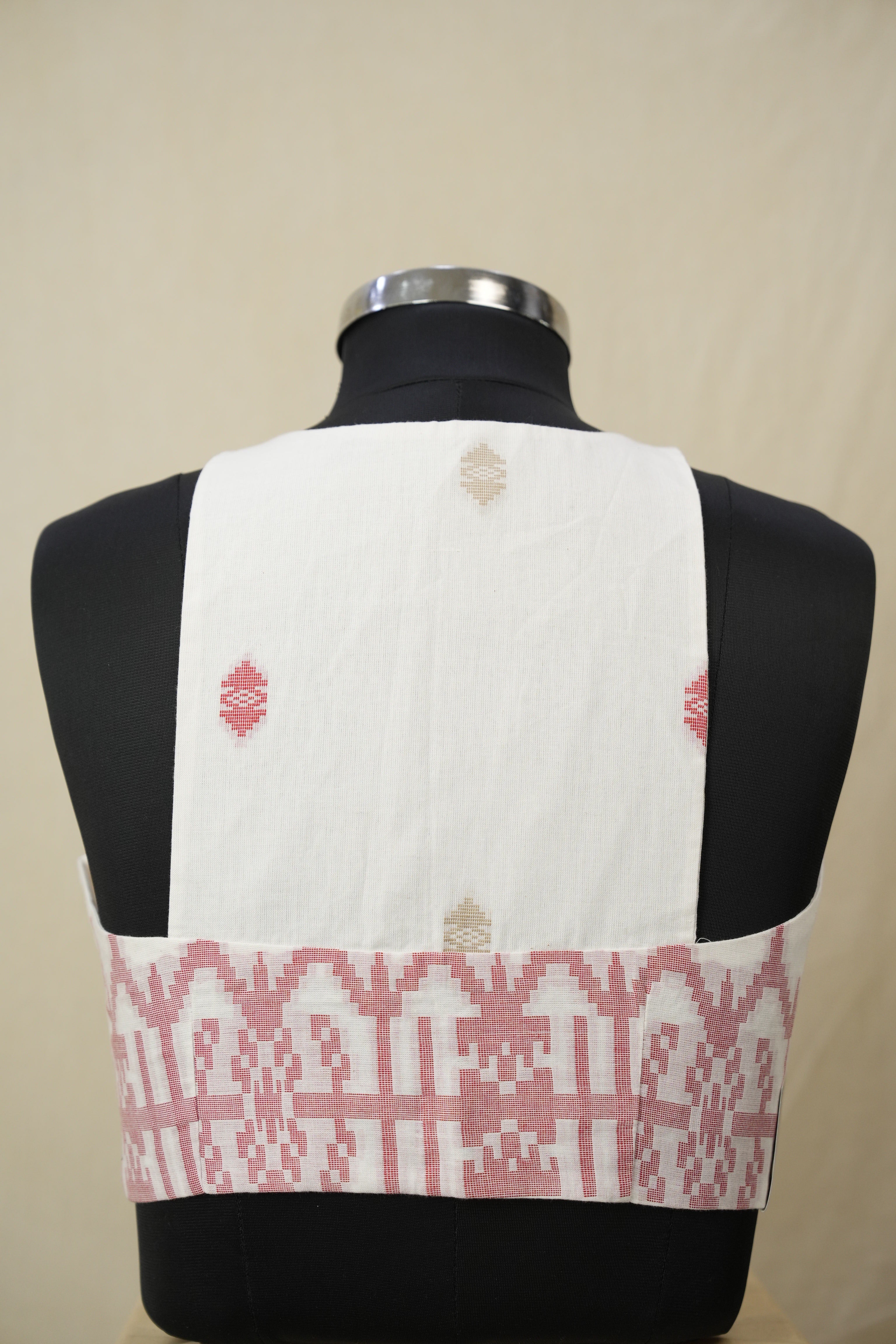 White Cotton Blouse - SRWCB05