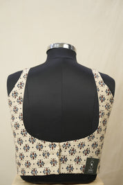 Beige HBP Ajrakh Cotton Blouse - SRBACB23