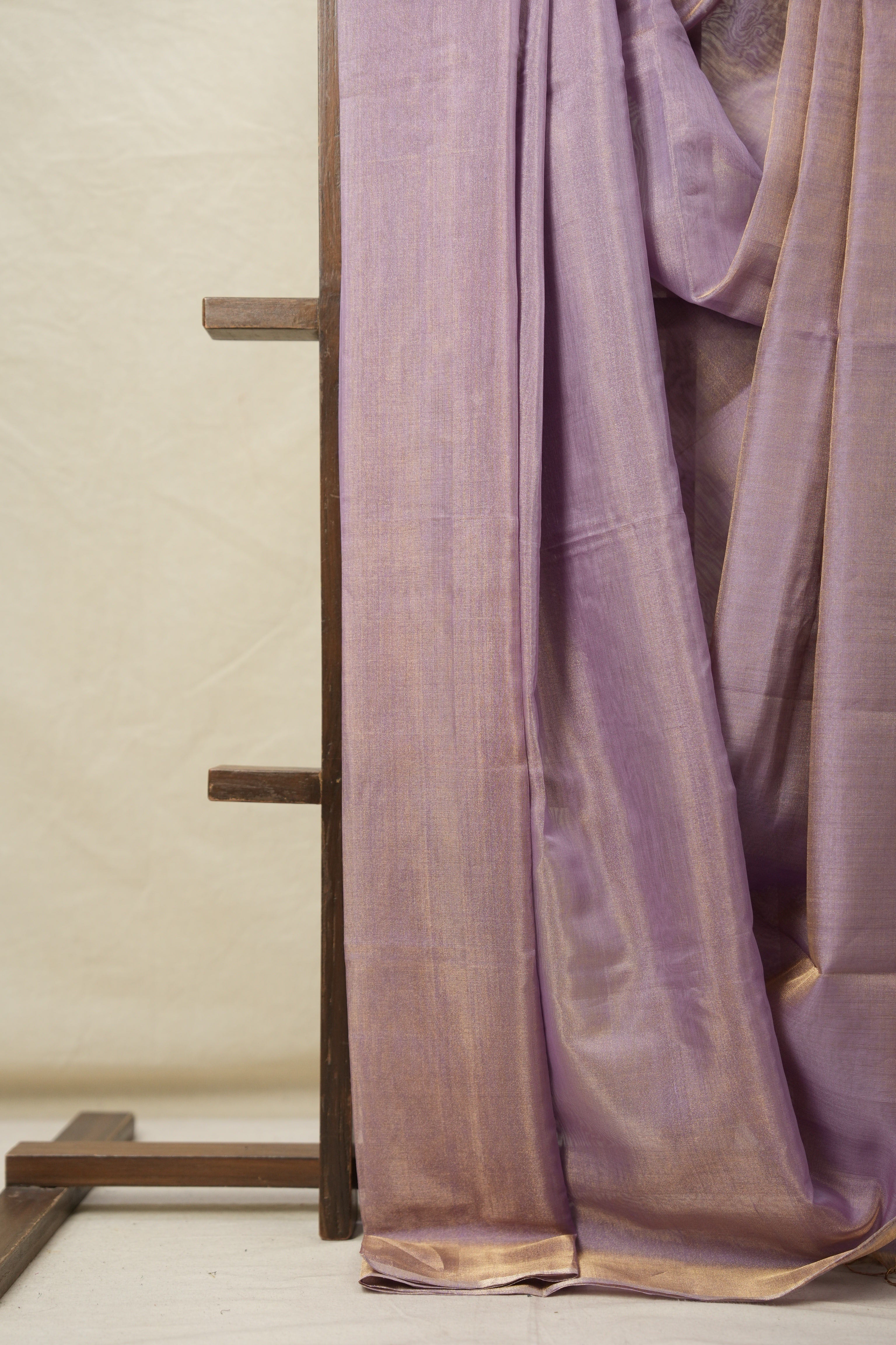 Lavender Maheshwari Tissue Saree - SRLMTS701