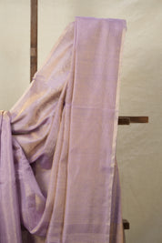 Lavender Maheshwari Tissue Saree - SRLMTS701
