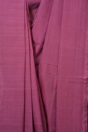 Pink Plain Cotton Mangalgiri Saree - SRPPCMS96