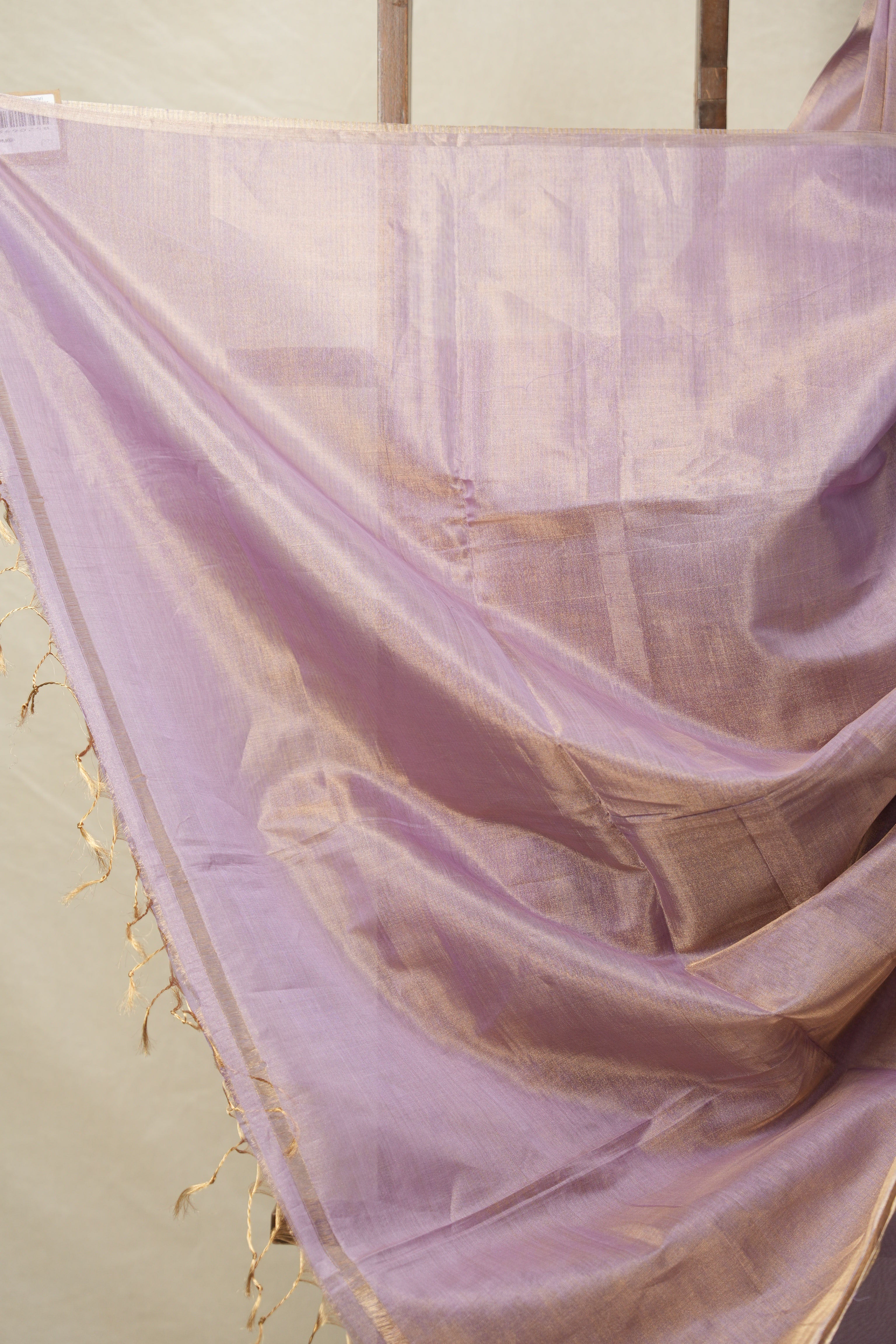 Lavender Maheshwari Tissue Saree - SRLMTS701