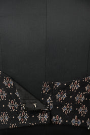 Black HBP Ajrakh Cotton Blouse - SRBACB21
