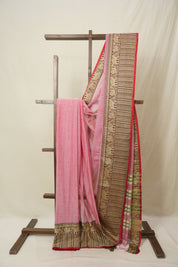 Carrot Pink Narayan Peth Cotton Saree - SRCPNPCS25