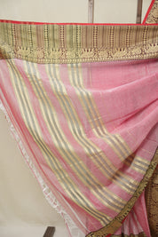 Carrot Pink Narayan Peth Cotton Saree - SRCPNPCS25