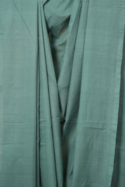 Green Plain Cotton Mangalgiri Saree - SRGPCMS103
