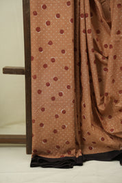 Peach HBP Cotton Saree - SRPCS3591