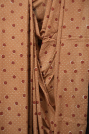 Peach HBP Cotton Saree - SRPCS3591