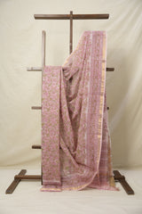 Pink HBP Kota Doria Saree - SRPKDS206