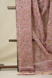 Pink HBP Kota Doria Saree - SRPKDS206