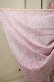 Pink HBP Kota Doria Saree - SRPKDS206