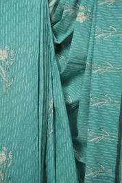 Green HBP Cotton Saree - SRGCS3496