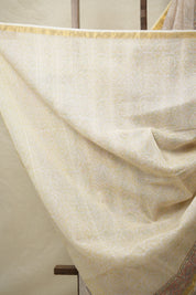 Lemon Yellow HBP Kota Doria Saree - SRLYKDS208