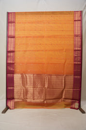 Orange Chanderi Silk Saree - SROCSS498