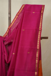 Pink Maheshwari Saree - SRPMS1129