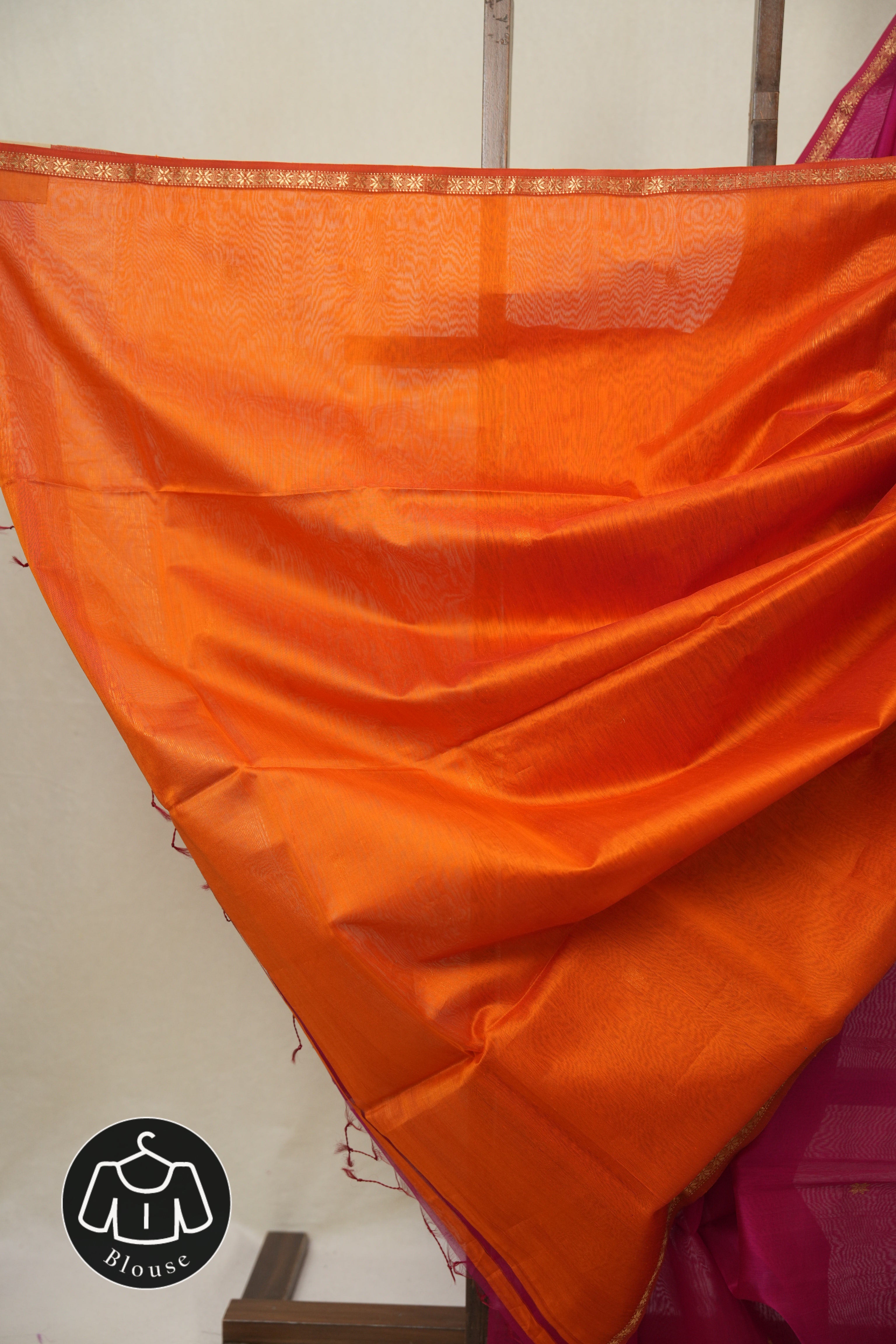Pink Maheshwari Saree - SRPMS1129