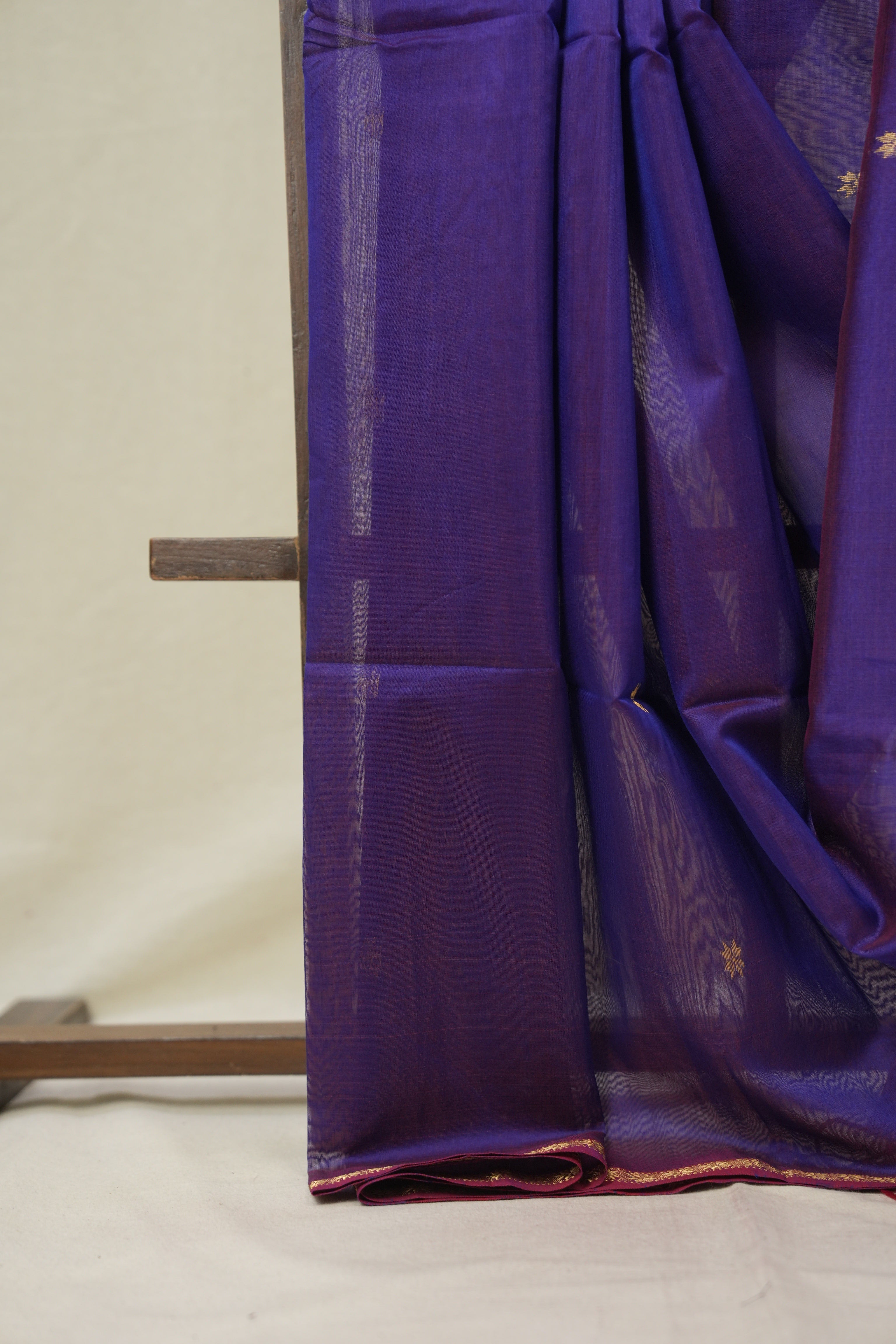 Purple Maheshwari Saree - SRPMS1128