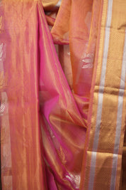Rose Gold Chanderi Silk Saree - SRRGCSS519