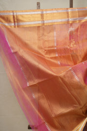 Rose Gold Chanderi Silk Saree - SRRGCSS519