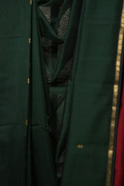Green Maheshwari Saree - SRGMS1126