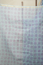 Aqua Blue HBP Kota Doria Saree - SRABKDS226