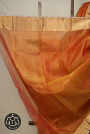 Rose Gold Chanderi Silk Saree - SRRGCSS519