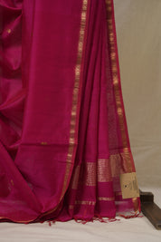 Pink Maheshwari Saree - SRPMS1121