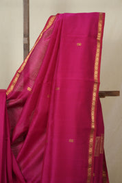 Pink Maheshwari Saree - SRPMS1121