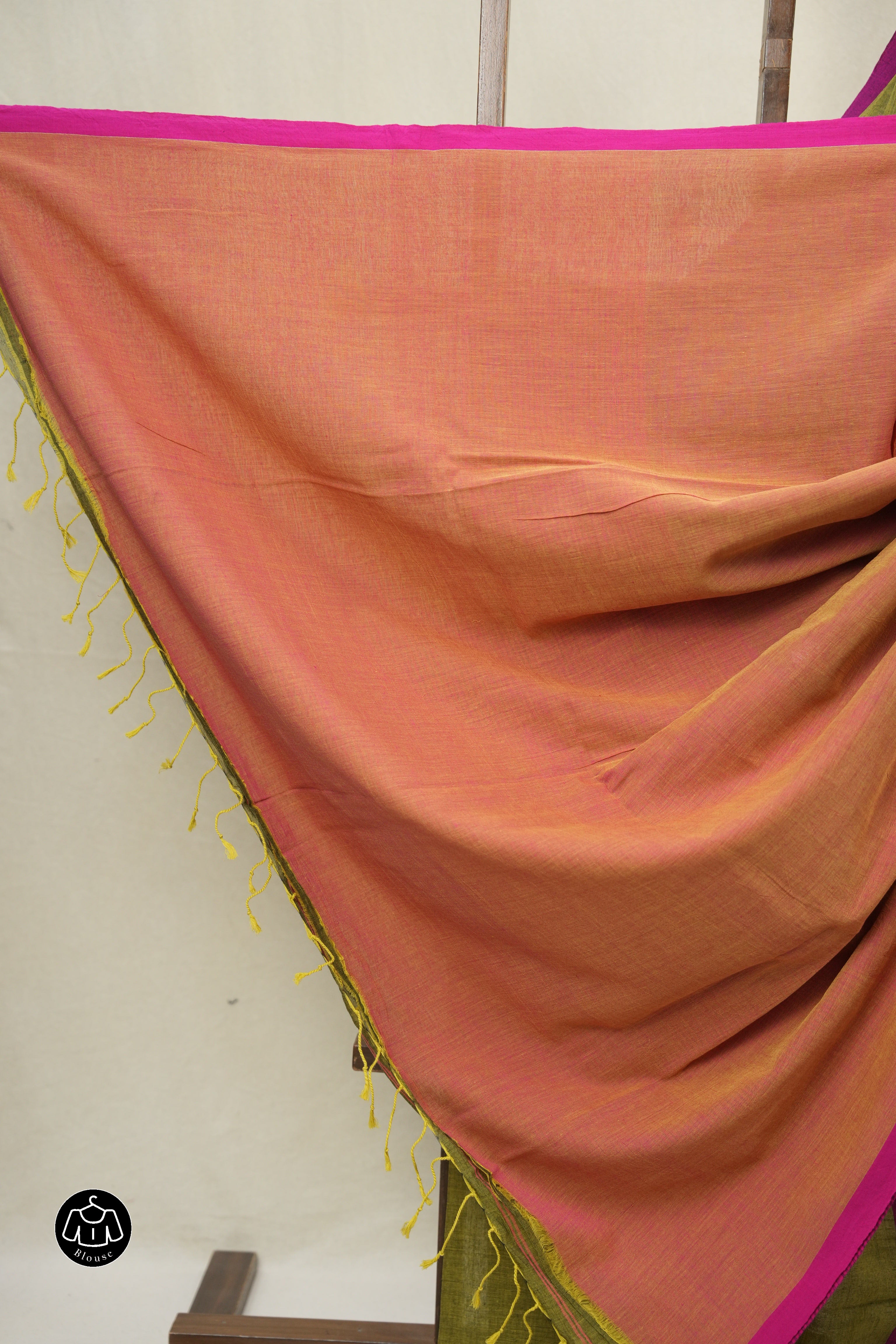 Purple Bengal Mul Cotton Saree - SRSPBMCS066