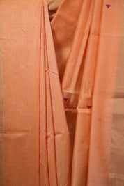 Peach Maheshwari Saree - SRPMS1290