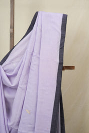 Lavendar Bengal Mul Cotton Saree - SRSLBMCS063