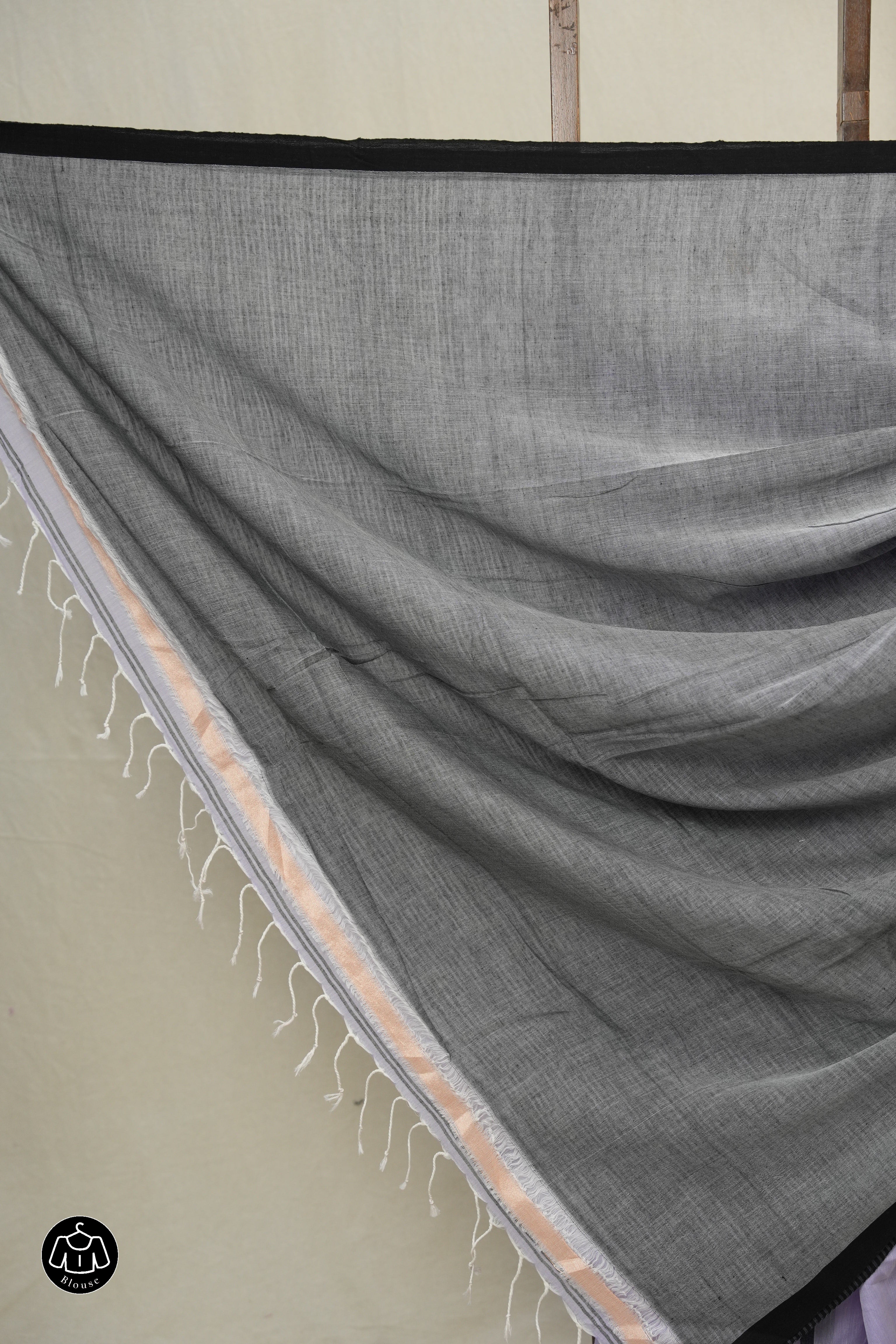 Lavendar Bengal Mul Cotton Saree - SRSLBMCS063