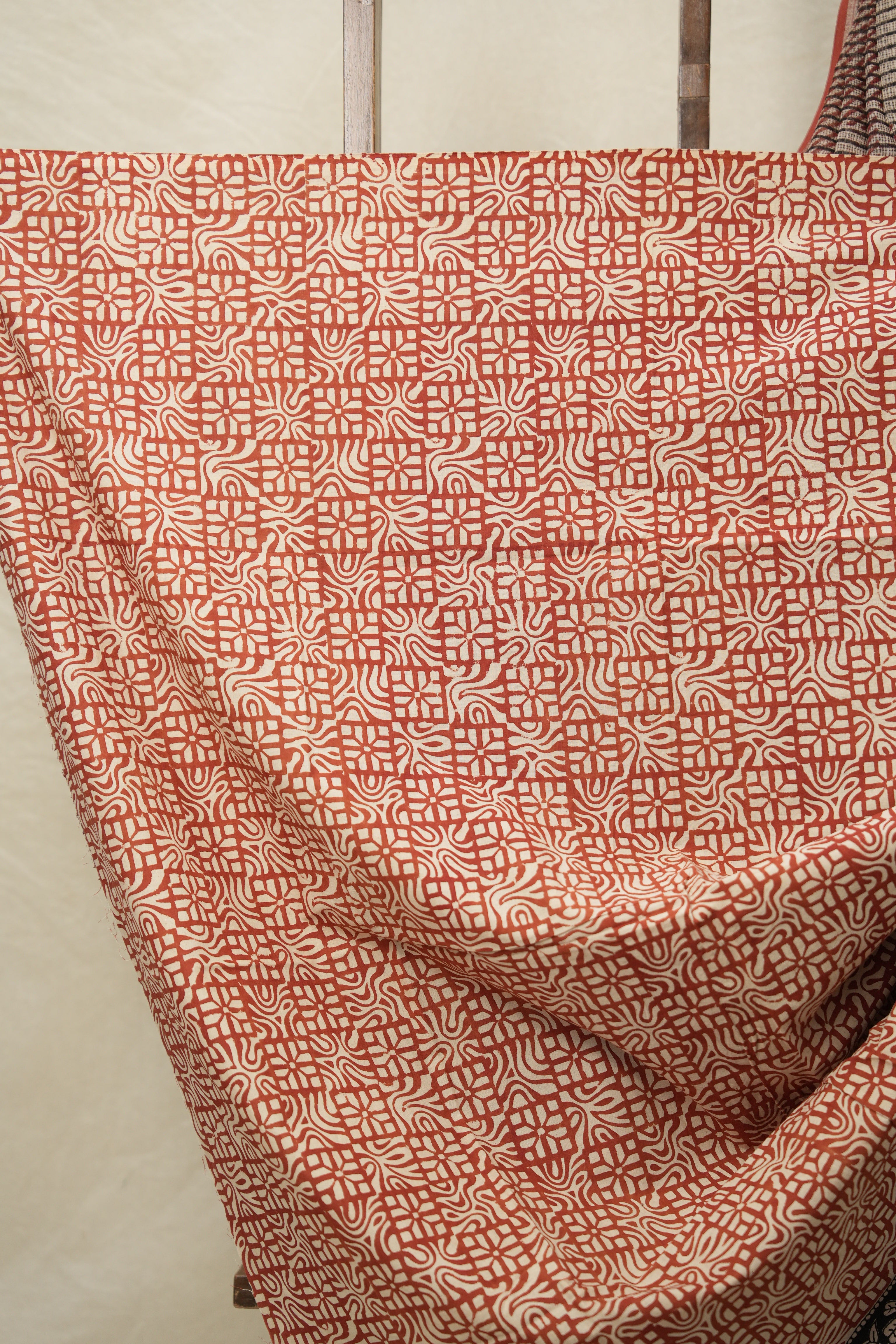 Maroon HBP Kota Doria Saree - SRMKDS228