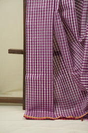 Purple Maheshwari Saree - SRPMS1295