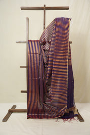 Purple Maheshwari Saree - SRPMS1131