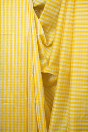 Yellow Maheshwari Saree - SRYMS1292