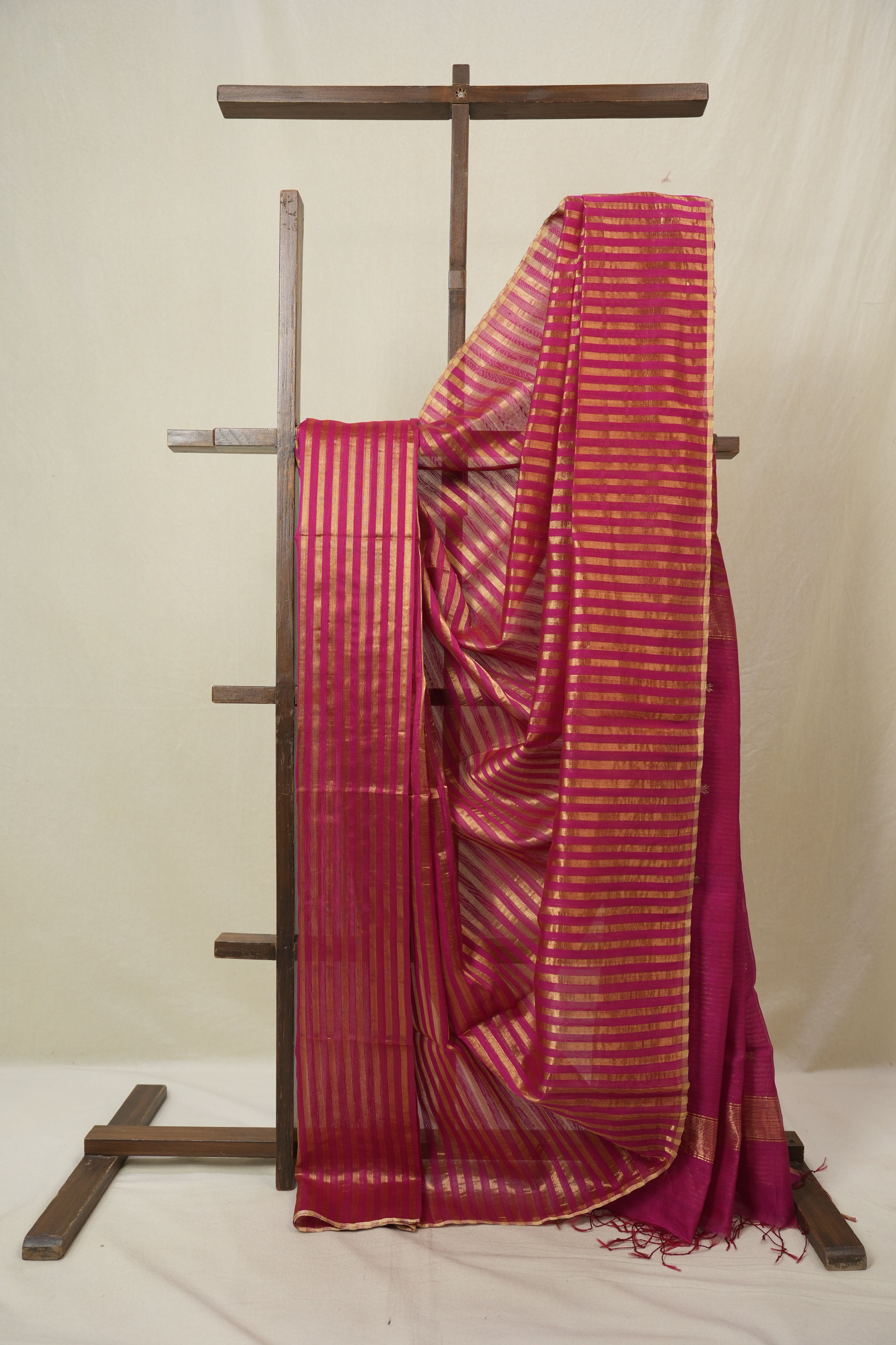 Pink Maheshwari Saree - SRPMS1132