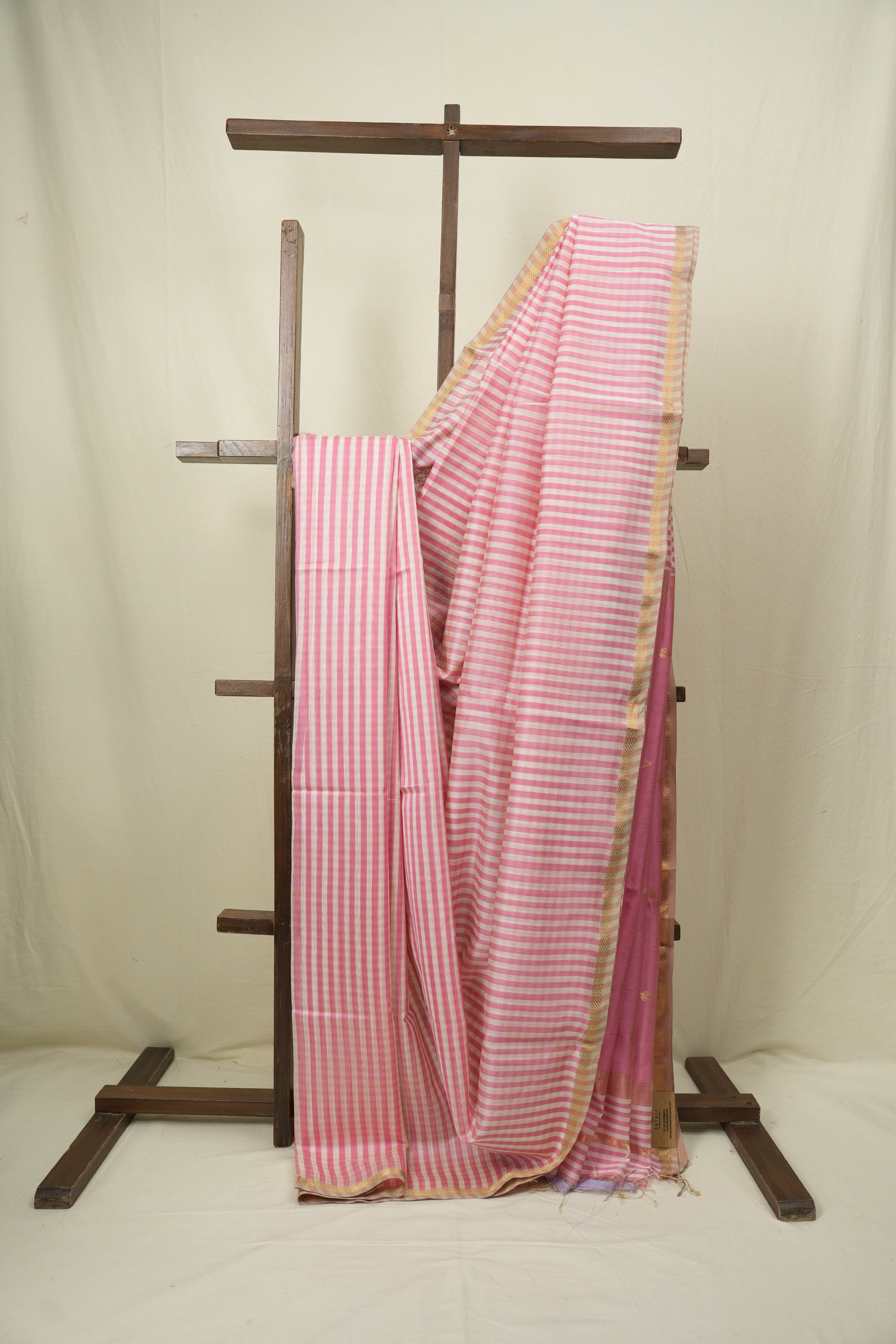 Pink Maheshwari Saree - SRPMS1294