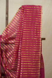 Pink Maheshwari Saree - SRPMS1132