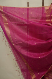 Pink Maheshwari Saree - SRPMS1132