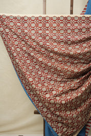 Blue Cotton Patchwork Saree - SRBCPS291