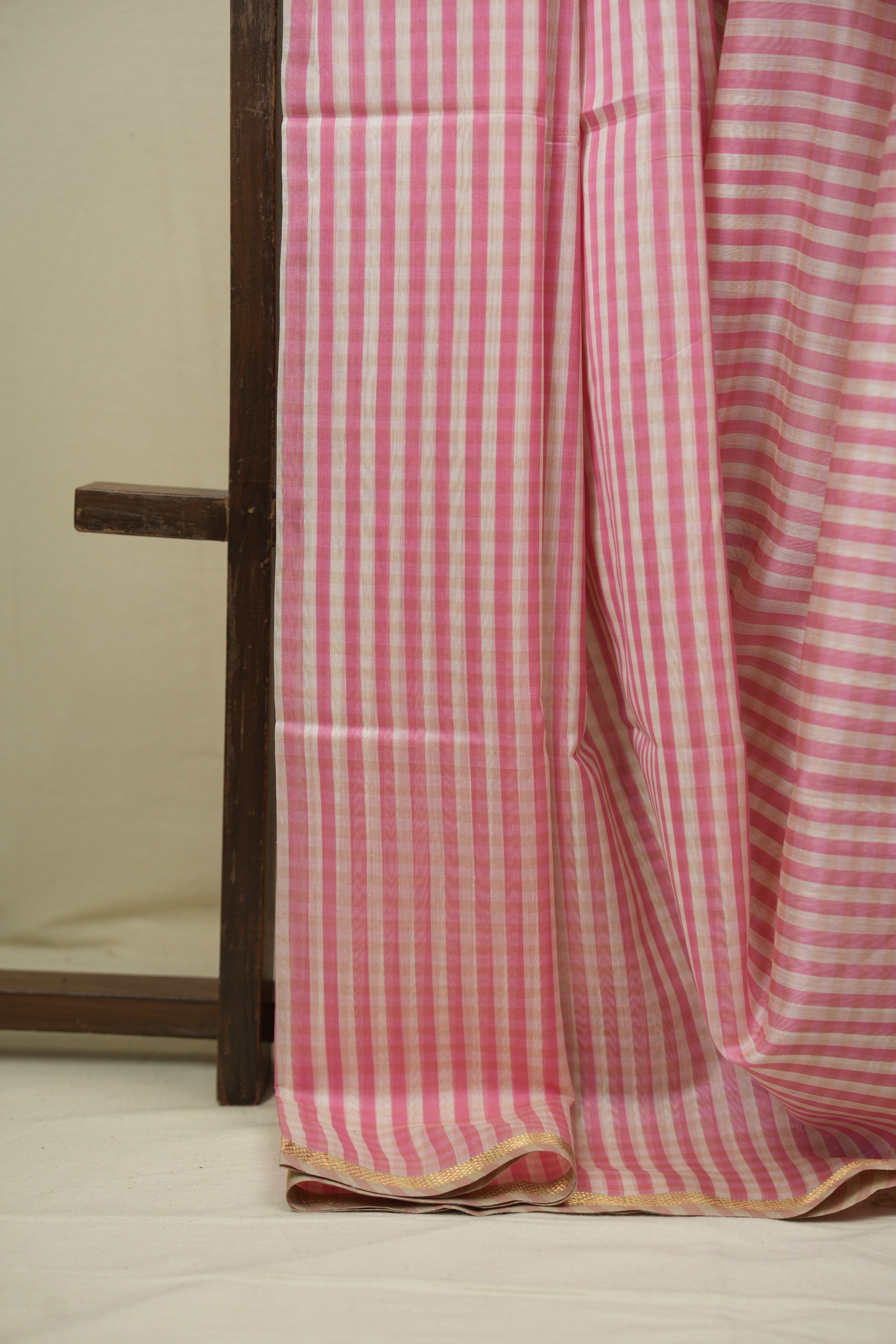 Pink Maheshwari Saree - SRPMS1294