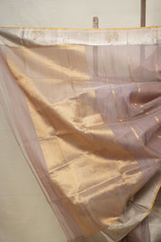 Rose Pink Silver Chanderi Silk Saree - SRRPSCSS515