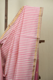 Pink Maheshwari Saree - SRPMS1294