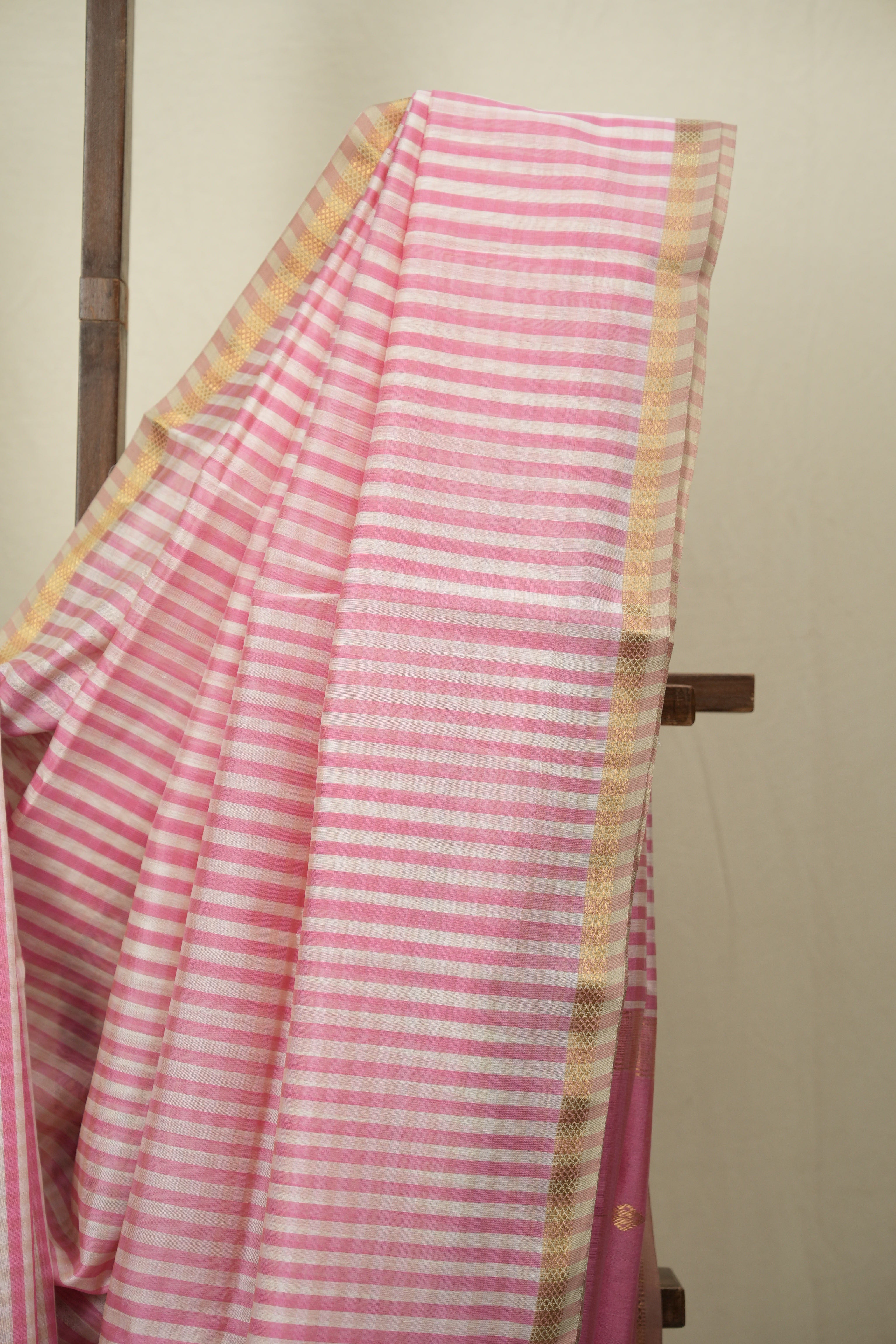 Pink Maheshwari Saree - SRPMS1294