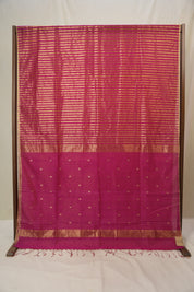 Pink Maheshwari Saree - SRPMS1132