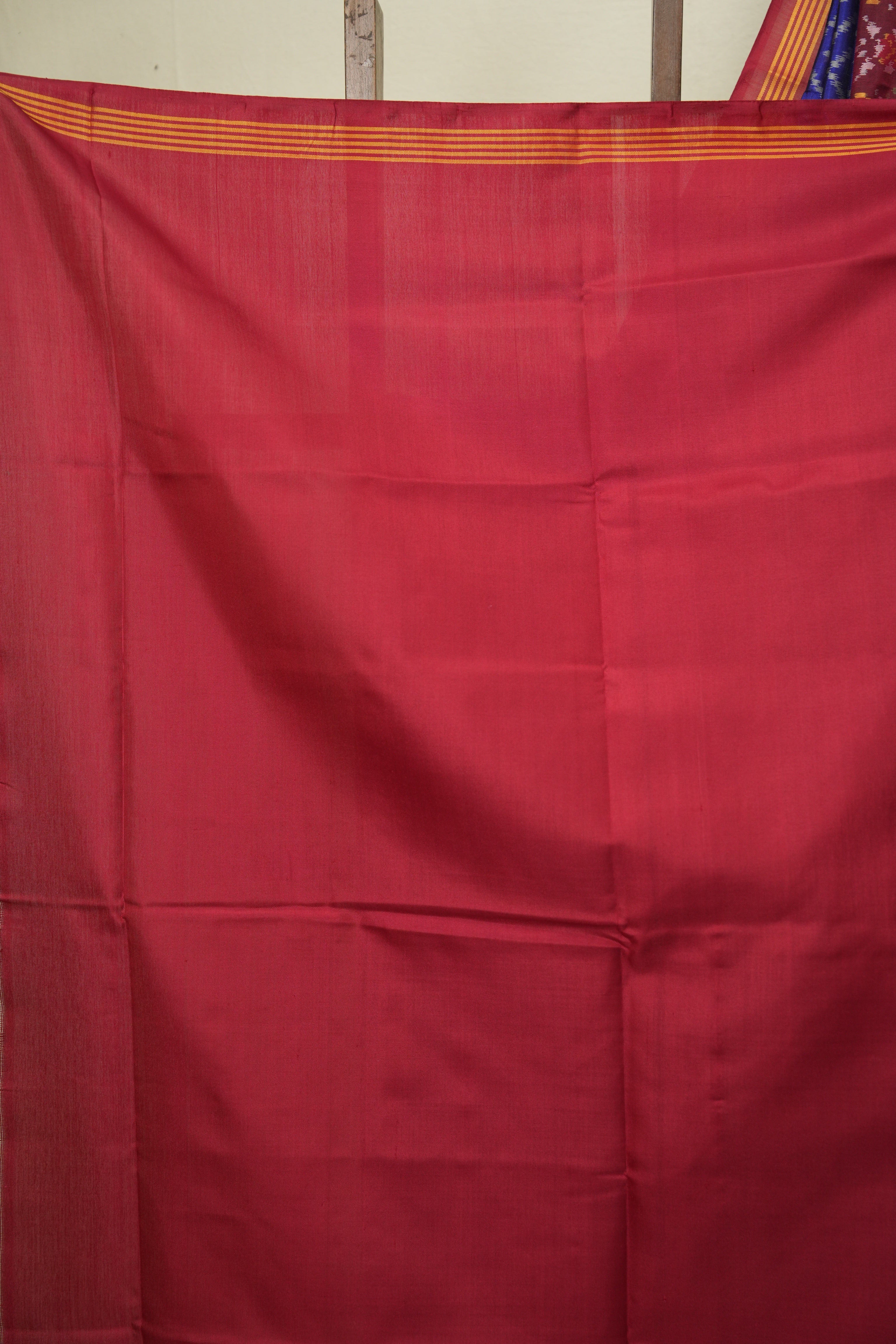 Navy Blue Rajkot Patola Silk Saree - SRNBRPSS660