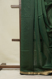 Green Maheshwari Saree - SRGMS1139